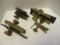 Four Old Locksets with Skeleton Keys