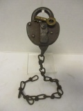 1929 Antique Seaboard Air Line Railway Pad Lock with Key