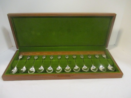Sterling The Royal Horticultural Society English Flower Spoons