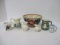 Miniature Wedgwood Pitcher, White Porcelain Creamers, Jasperware Style Creamer,