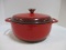 Red Lodge Enamel over Cast Iron Dutch Oven