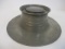 Antique Pewter Ship's Ink Well with Ink Insert