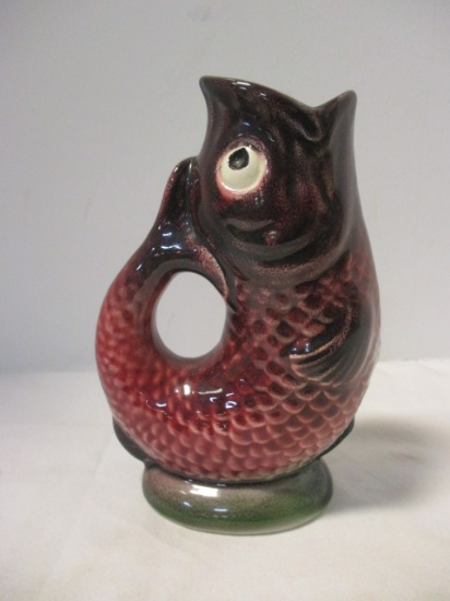 Portugal Pottery Fish Vase