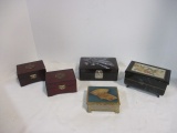 Grouping of Trinket Boxes