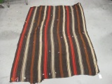 Vintage Kilim Wool Area Rug