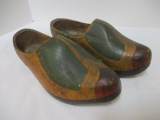 Pair of Vintage Wooden Shoes