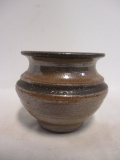 Signed Turned Studio Pottery Vase