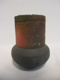 Signed Metallic Glaze Studio Pottery Vase