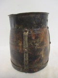 Vintage Wooden Banded Bucket