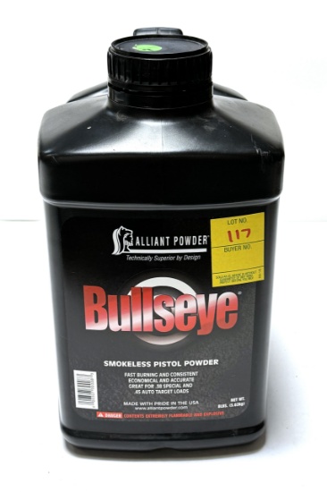 7 Lbs. of Bullseye Smokeless Pistol Powder (Local Pickup - No Shipping)