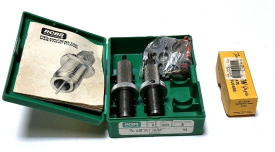 RCBS FL 2-Die Set .30-06 SPRG. And Wilson Cartridge Case Gauge