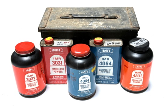 Approx. 5 Lbs. of IMR 3031, 4831, 4064 Smokeless Powder for Reloading (Local Pickup - No Shipping)