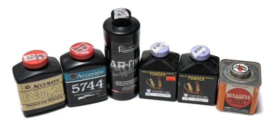 Approx. 3 Lbs. of Various Smokeless Gunpowder for Reloading (Local Pickup - No Shipping)