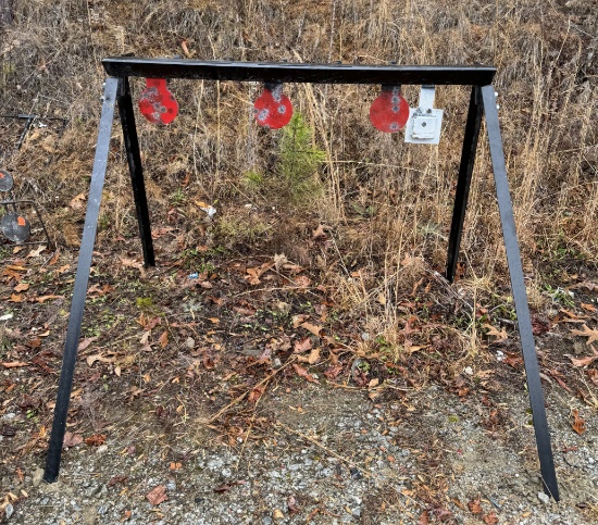 Shoot-To-Reset Plate Rack Steel Target