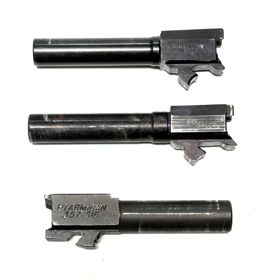 (3) Sig Sauer Barrels 