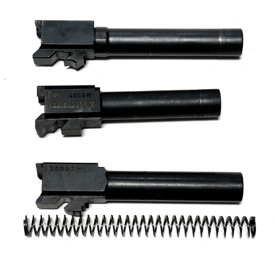 (3) Pistol Barrels 