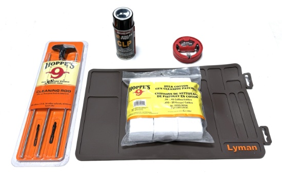 Gun Cleaning Supplies Lot 