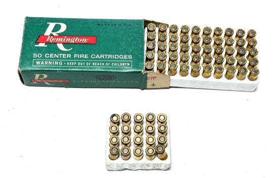 NIB Vintage 50rds. Of Remington Kleanbore .25 AUTO 50gr. MC + (20) Additional Rounds 