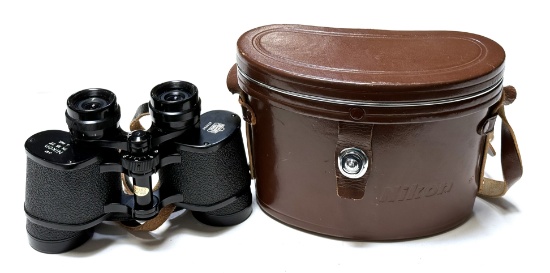 Vintage Tokyo, Japan Nikon-Nippon Kogaku J-B7 7x50 Binoculars in Case 