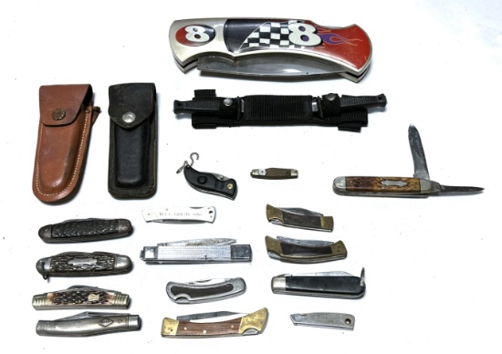 (20) Pocket Knives 