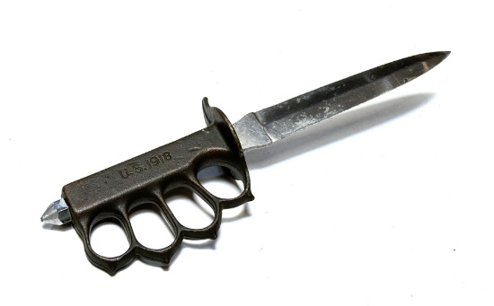 US 1918 Knuckle Duster Trench Knife 