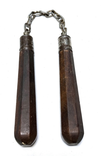 Rare Vintage AWMA Nunchaku Octagonal Speed Chucks
