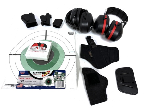 Lot of Target Shooting Supplies and Accessories