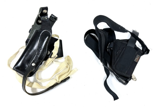 Smith & Wesson B23/63 Leather and Uncle Mike's Sidekick Size 0 Shoulder Holsters