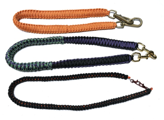 (3) Custom-Made Paracord Rifle Slings 