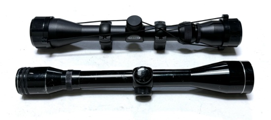 (2) Rifle Scopes 