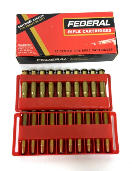 NIB 20Rds. Of .30-30 WIN. 170gr. SP Hi-Shock Federal Ammunition