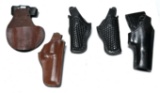 Lot of Various Leather Holsters 
