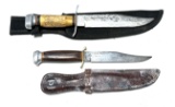(2) Original “Bowie Knife” Fixed-Blade Knives