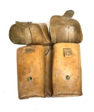 Vintage Military Leather Ammo Pouch