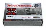 NIB 20rds. Of .243 WIN. 100gr. Power-Point Winchester Super X Ammunition 