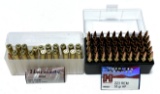 New Factory 70rds. Of .223 REM. 55gr. Spire Point and HP Hornady Ammunition in Cases