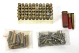 Lot of Various Ammunition - .38 SPECIAL, .22 LR, .38 S&W, 12 GA/410 GA
