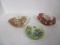 Handpainted Porcelain Nappy, Ashtray and Covered Dish