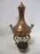 Vintage Italian Copper and Brass Coffee Urn with Cup