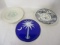 2 South Carolina Collector Plates - Williamston and Seneca and Palmetto