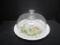 Galerie de France Limoges Cheese Platter with Glass Dome