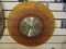 Vintage Indiana Tiara Glass Quartz Wall Clock
