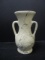 Pottery Urn with Black Squiggly Design