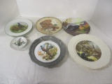 Collection of 12 Bird Plates