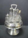 William Rogers Silverplated Castor Set