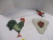 Metal Chicken, Metal Wall Pocket & Artline Whirly Bird
