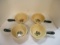 Metlox Poppytrail Rooster (Lot of 4) Handled Soup Bowls