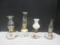 4 Misc. Oil Lamps