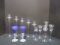 12 Glass Candleholders