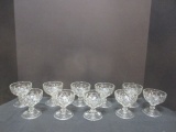 Anchor Hocking Vintage Waffle Pattern Champagne Stems (10)
